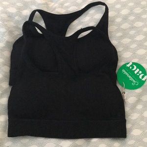 Pact 2 pack XS modern razorback bra